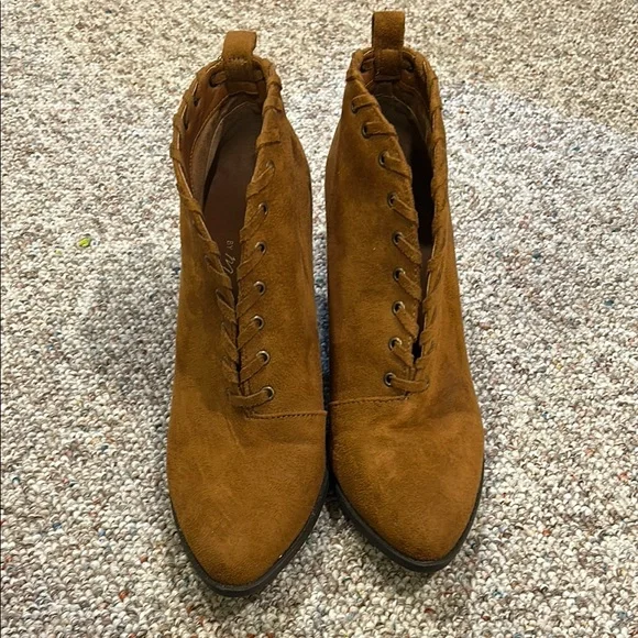 Coconuts by Matisse Brown Suede Ankle Boots - Picture 1 of 4